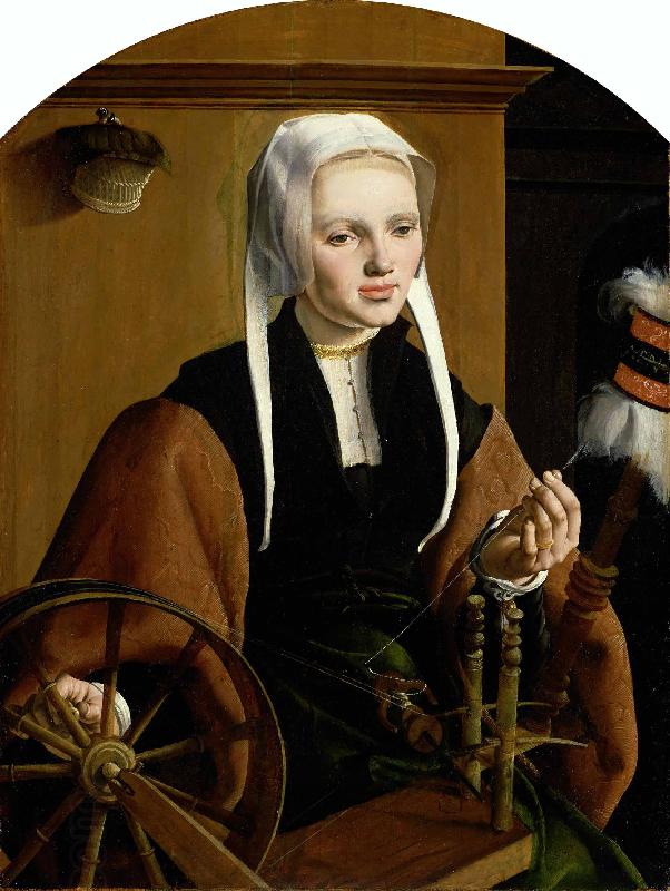 Maarten van Heemskerck Portrait of a Woman oil painting picture